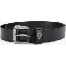 Kurt Geiger Women's Belt Black Leather Kensington