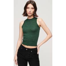 Lana Camisetas de tirantes Superdry Merino Crew Neck Knit Wool Blend Vest Top