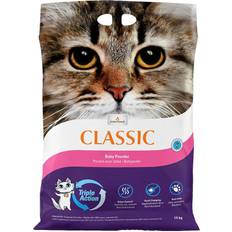 Classic Kattegrus med babypudder duft 14 kg