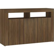 vidaXL 115.5x30x75cm Brown Oak Aparador 115.5x75cm