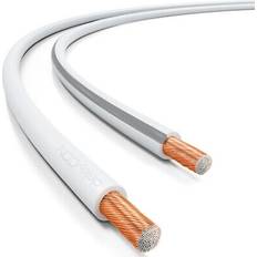 DeleyCON 50m Högtalarkabel Boxkabel 2x 2.5mm²