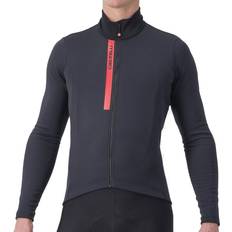 Castelli Unisex Klær Castelli ENTRATA THERMAL JERSEY Længærmet Sort