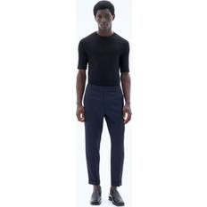 Filippa K Vêtements Filippa K Gabardine Cropped Turn Up Trousers - Navy