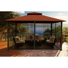 Garden & Outdoor Environment Paragon Outdoor 11 14 Soft Top Gazebo with Mosquito Netting