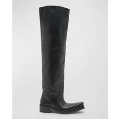 Balenciaga Hohe Stiefel Balenciaga Santiago Leather Boots