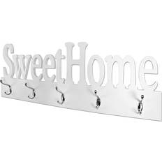 Sweet Home White/Chrome Porte-manteau 74cm