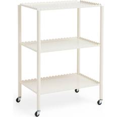 Hay Arcs Eggshell Carrito Mesa 44x63cm