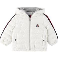 Blanc - Doudoune Vestes Moncler Baby Hooded Down Jacket - White