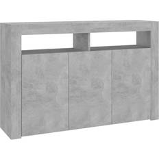 vidaXL 115.5x30x75cm Concrete Grey Buffet 115.5x75cm