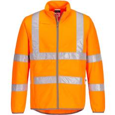 EN ISO 20471 Work Jackets Portwest EC24 Eco Hi-Vis Softshell Jacket Orange