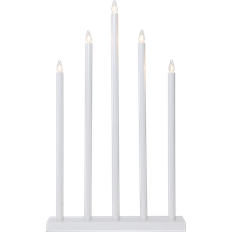 Ljusstake holy Star Trading Holy White Adventsljusstake 38cm