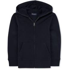 L Children's Clothing The Children's Place Fleece Zip-Up Hoodie - New Navy (2045100-NN)