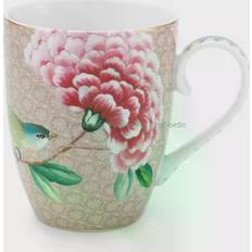PiP Studio Blushing Birds Khaki Kopp & Mugg 35cl