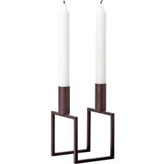 Audo Copenhagen Line Burnished Copper Bougeoir 10cm