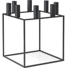 Audo Copenhagen Kubus Black Candlestick 11.4"