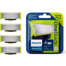 4 pcs Scheermesjes Philips Oneblade Vervangbaar mesje