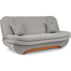 Honeypot Weronika Gray Sofa 196cm 3 Seater