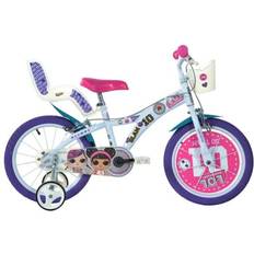 16" - Rueda de entrenamiento Bicicletas infantiles Dino L.O.L. Surprise! 16" - White