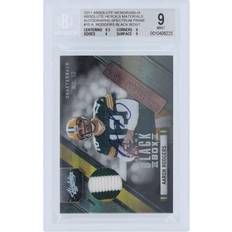 Panini America Aaron Rodgers Green Bay Packers Autographed 2011 Absolute Relic #10 #1/1 BGS Authenticated 9/10 Card