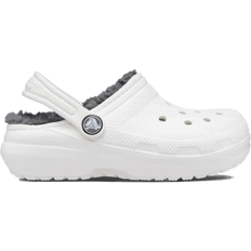 Winter Lined Outdoor Slippers Crocs Classic Clog Lined - White