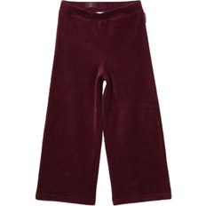 Polarn O. Pyret Girl's Velour Trousers - Plum