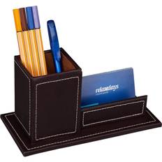 Desk Organizer with Pen Cup and Business Card Holder