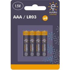 Eureka AAA Alkaline Battery 4-pack