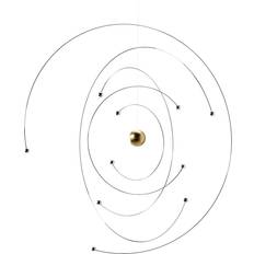 Niels Bohr Mobile Silver