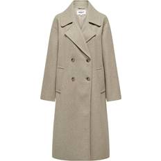 Oversize Manteaux Only Wembley Long Coat - Brown/Weathered Teak