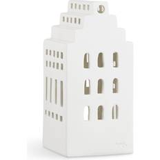 Hvite Lykter Kähler Urbania White Lykt 17cm