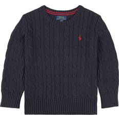 Ragazzo Maglioni di Lana Ralph Lauren Maglione Bambina Polo - Marine