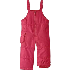 London Fog Girls Heavyweight Snow Bib Overall Snowpants - Fusion Pink