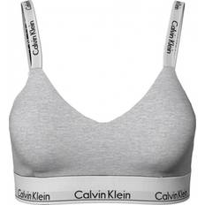 Calvin Klein Dame BH-er Calvin Klein Bralette Modern Cotton - Grey Heather