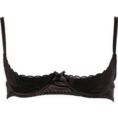 Satin Half-Cup Bra