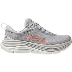 Silver - Women Running Shoes Hoka Gaviota 5 W - Harbor Mist/Rose Gold