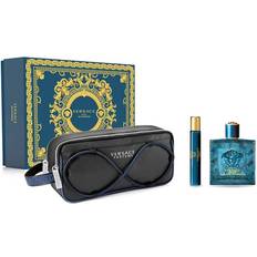 Versace Men's Eros Gift Set EdP 100ml + EdP 10ml + Pouch 100ml