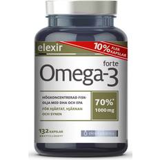 Omega3 forte Elexir Pharma Omega-3 Forte 1000mg 132 Stk.