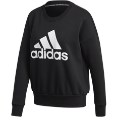 Adidas Women's Sportswear Badge of Sport Crew Sweatshirt - Black