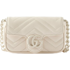 Leather - White Bum Bags Gucci GG Marmont Belt Bag - White