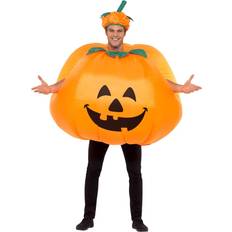 Pumpkins Fancy Dresses Fancy Dress Smiffys Adult Inflatable Pumpkin Costume