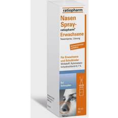 Rezeptfreie Arzneimittel Ratiopharm 10ml Nasenspray, Nasentropfen