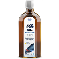 Omega-3 Fatty Acids Osavi Norwegian Cod Liver Oil 1000mg Omega 3 Lemon Mint 250ml