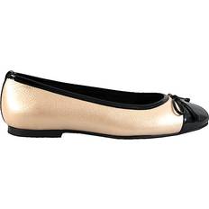 44 ½ - Dame Ballerinasko Copenhagen Shoes My Own Ballerinas - Gold/Black