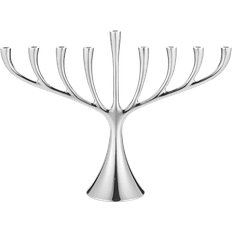 Lys til cobra Georg Jensen Cobra Menorah Stainless Steel Lysestage 27cm