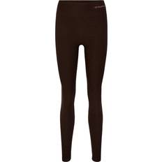 Hummel MT Focus Seamless HW Tights - Brown