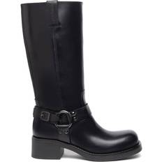 NeroGiardini Leather Boots - Black