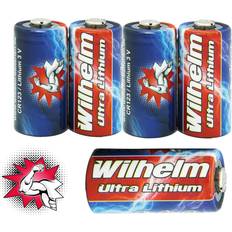 Cr123 lithium Wilhelm CR123 Ultra Lithium 100-pack