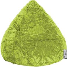 Sitting Point Fluffy L Green Sækkestol 120L