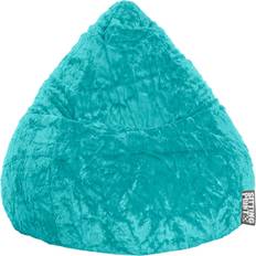 Sitting Point Fluffy XL Turquoise Pouf 220L