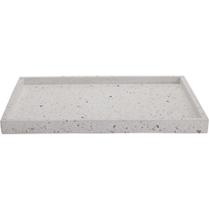 Hvid marmor bakke Bahne Terrazzo Large Serveringsbakke